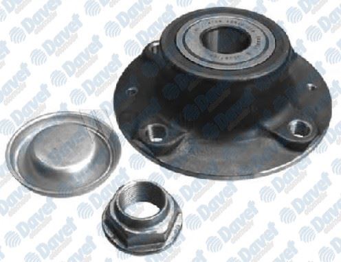 SKF VKBC 20162 Porya Arka Tekerlek Absli (Peugeot) P307 (03->) - - Baf-0068 D  ####